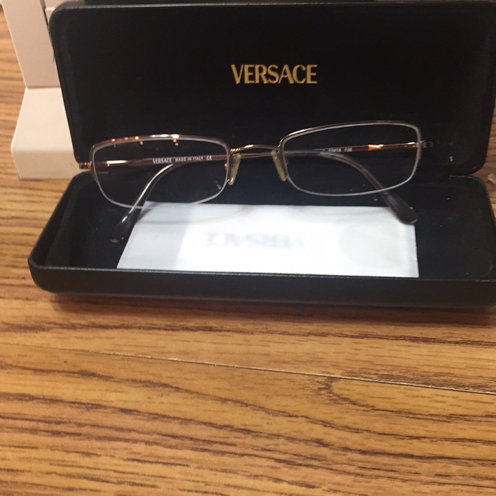 Versace glasses with certificate of authenticity